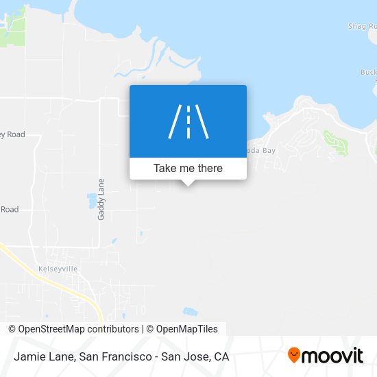 Mapa de Jamie Lane