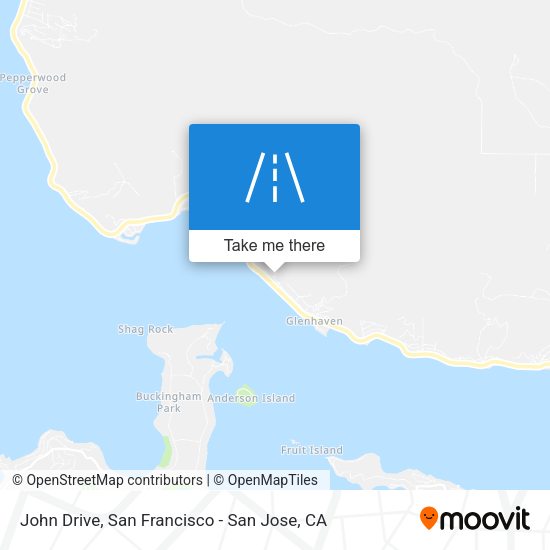 Mapa de John Drive