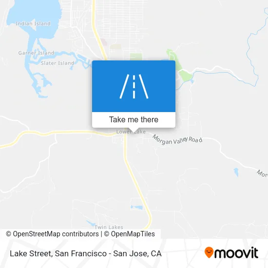 Lake Street map