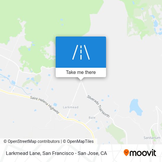 Mapa de Larkmead Lane