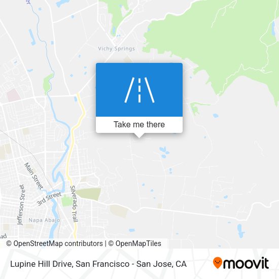 Lupine Hill Drive map