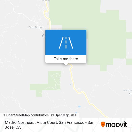 Madro Northeast Vista Court map