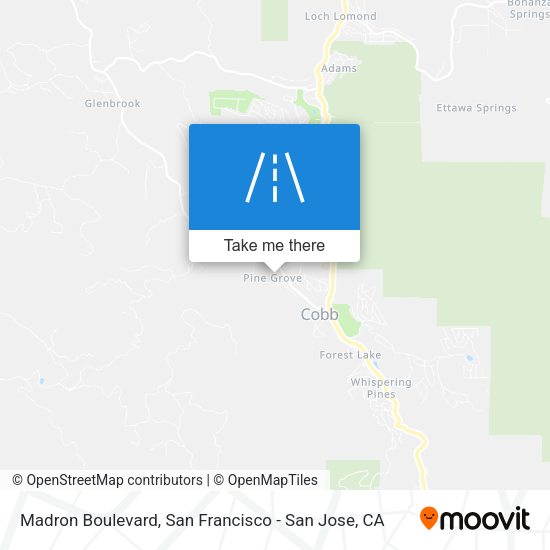 Madron Boulevard map