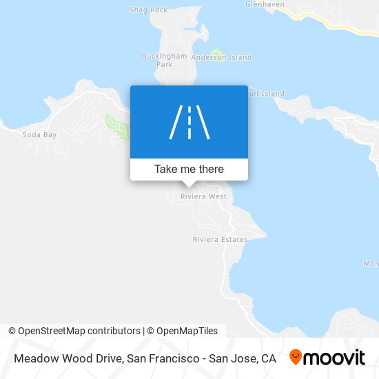Meadow Wood Drive map