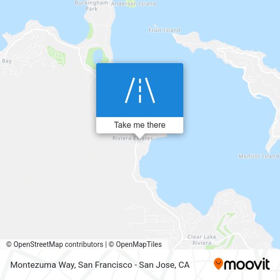 Mapa de Montezuma Way
