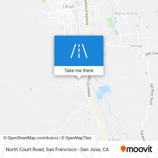 Mapa de North Court Road