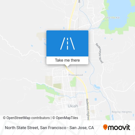North State Street map