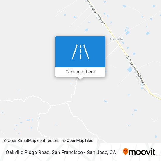 Mapa de Oakville Ridge Road