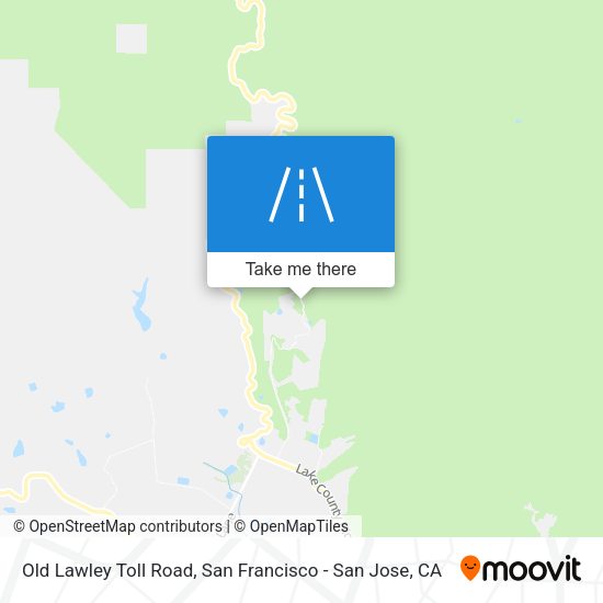 Old Lawley Toll Road map