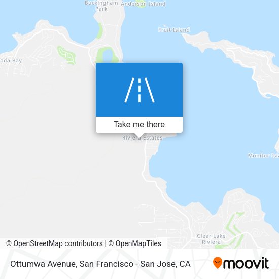 Mapa de Ottumwa Avenue