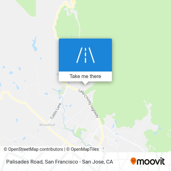 Mapa de Palisades Road