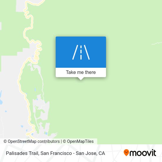 Mapa de Palisades Trail