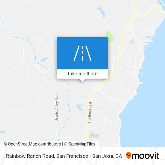 Rainbow Ranch Road map