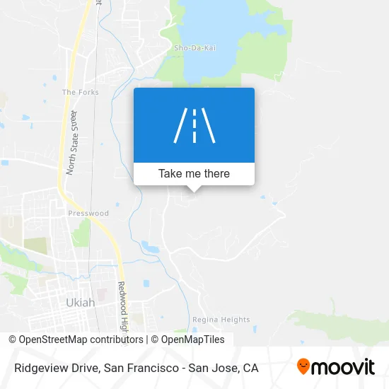 Ridgeview Drive map