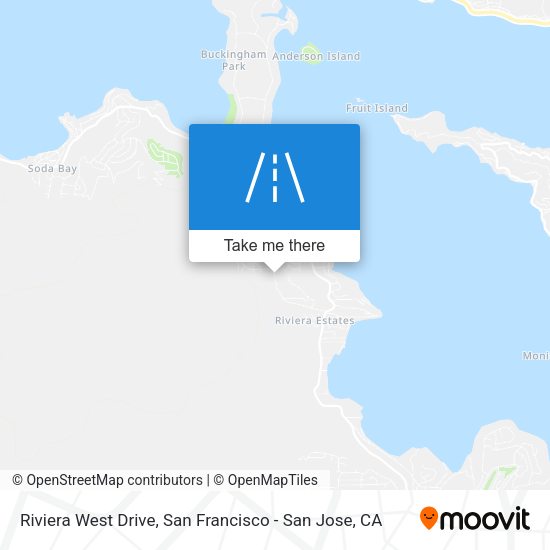Riviera West Drive map
