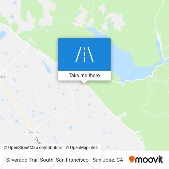Mapa de Silverado Trail South