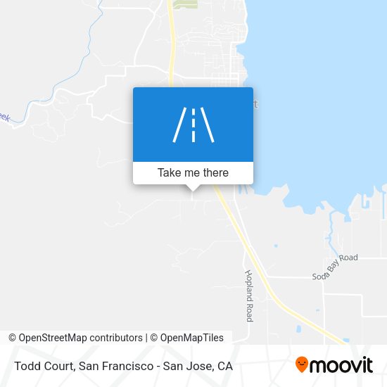 Mapa de Todd Court