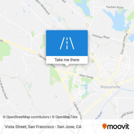 Mapa de Vista Street