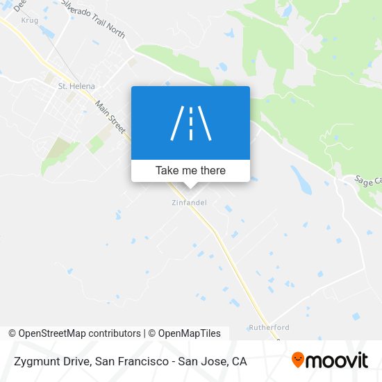 Mapa de Zygmunt Drive