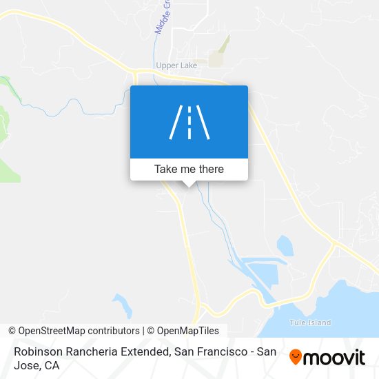 Mapa de Robinson Rancheria Extended