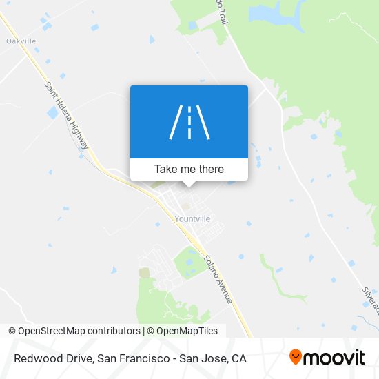 Mapa de Redwood Drive