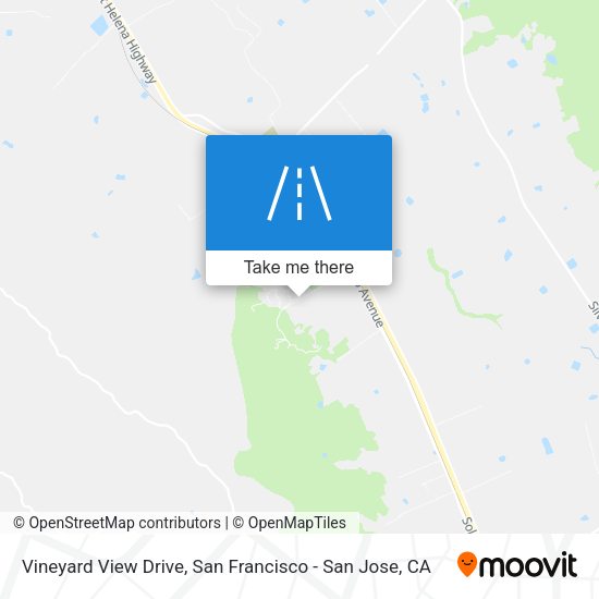 Vineyard View Drive map