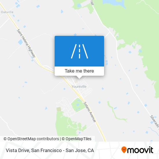 Mapa de Vista Drive