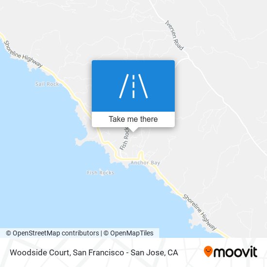 Woodside Court map