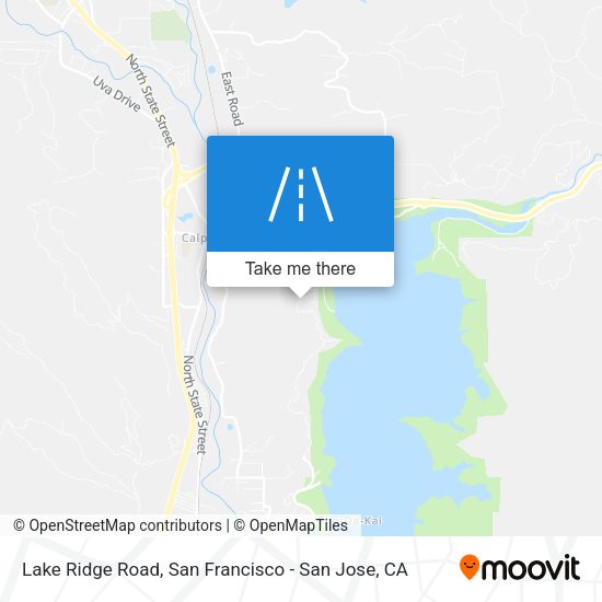 Mapa de Lake Ridge Road