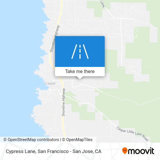 Mapa de Cypress Lane