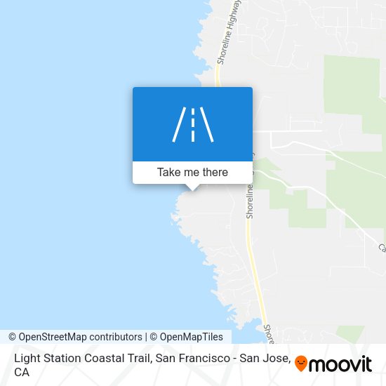 Light Station Coastal Trail map