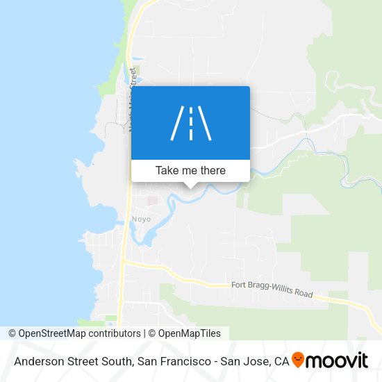 Mapa de Anderson Street South
