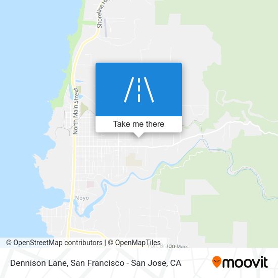 Mapa de Dennison Lane