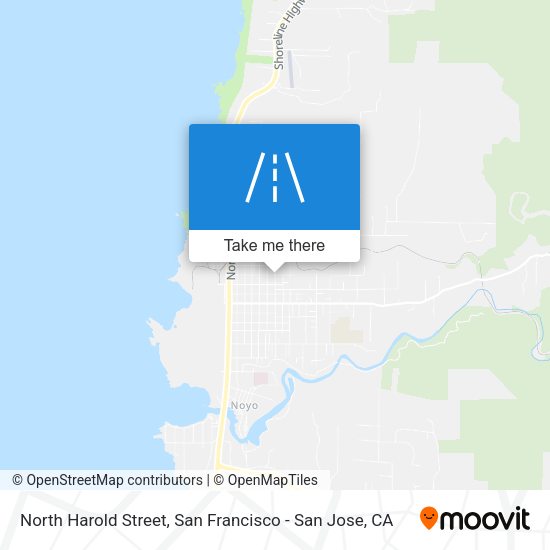 Mapa de North Harold Street