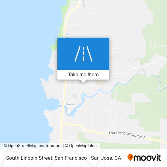 Mapa de South Lincoln Street