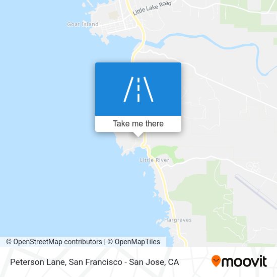 Mapa de Peterson Lane