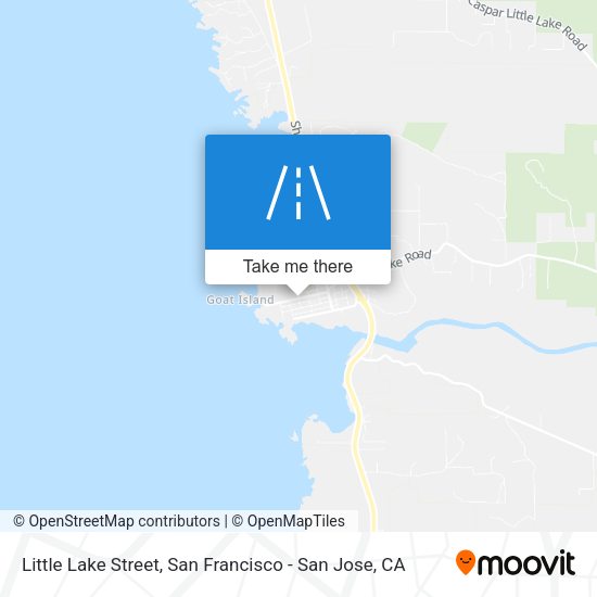 Mapa de Little Lake Street