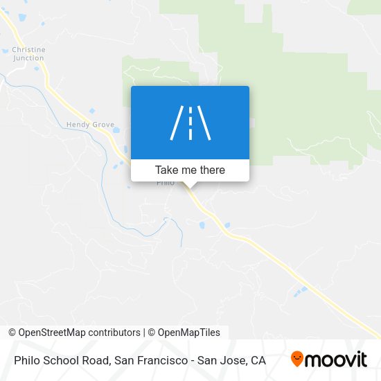 Mapa de Philo School Road
