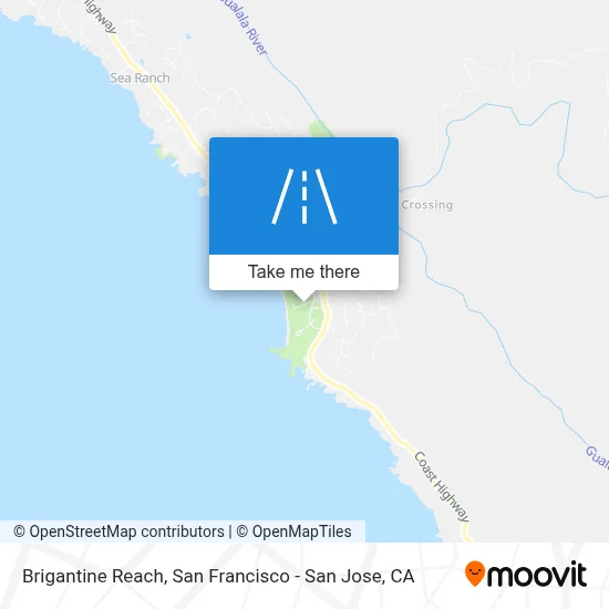 Brigantine Reach map