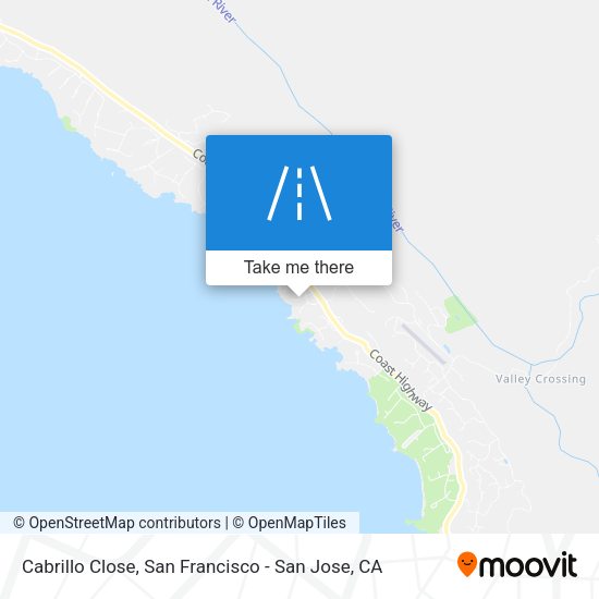 Cabrillo Close map