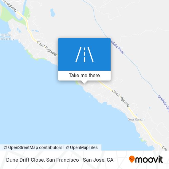 Dune Drift Close map
