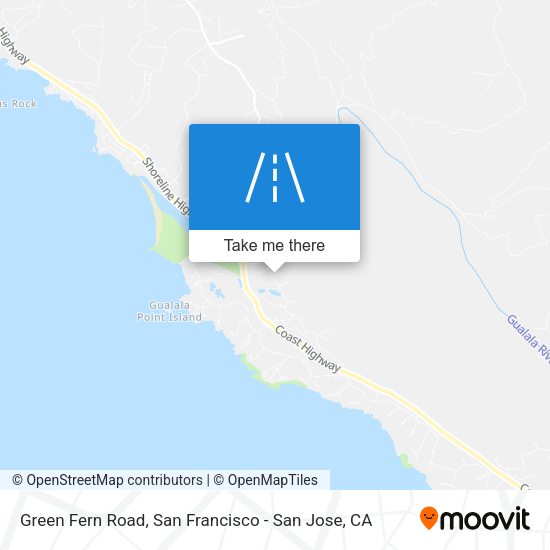 Mapa de Green Fern Road