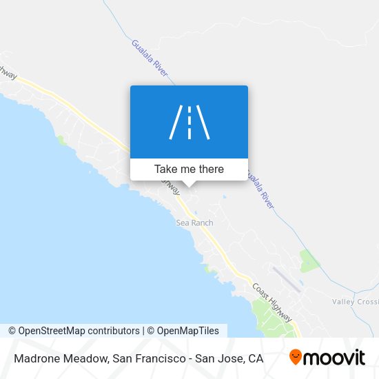 Mapa de Madrone Meadow