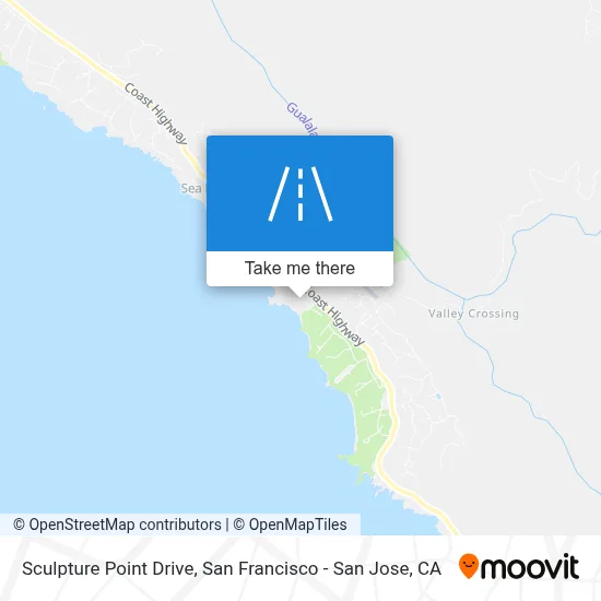 Sculpture Point Drive map
