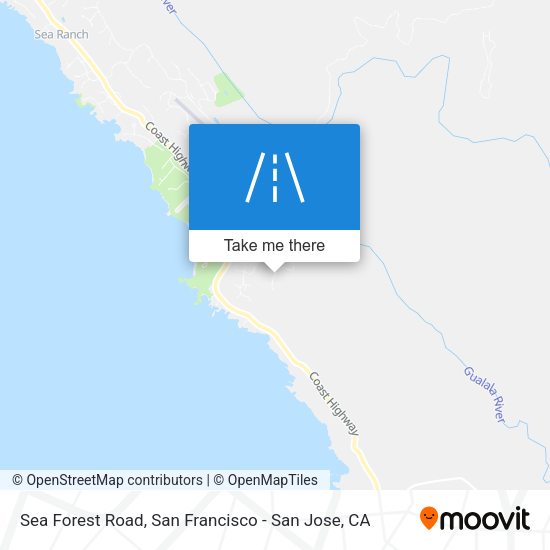 Mapa de Sea Forest Road