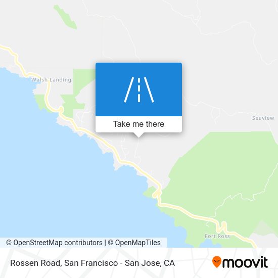 Mapa de Rossen Road