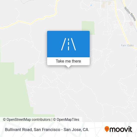 Mapa de Bullivant Road