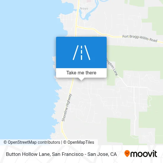 Button Hollow Lane map