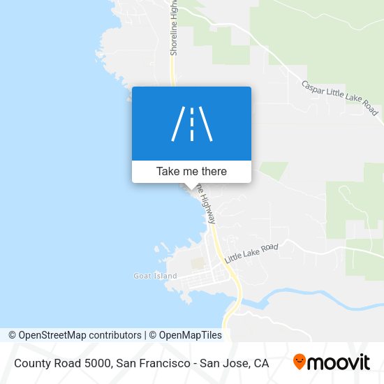 County Road 5000 map