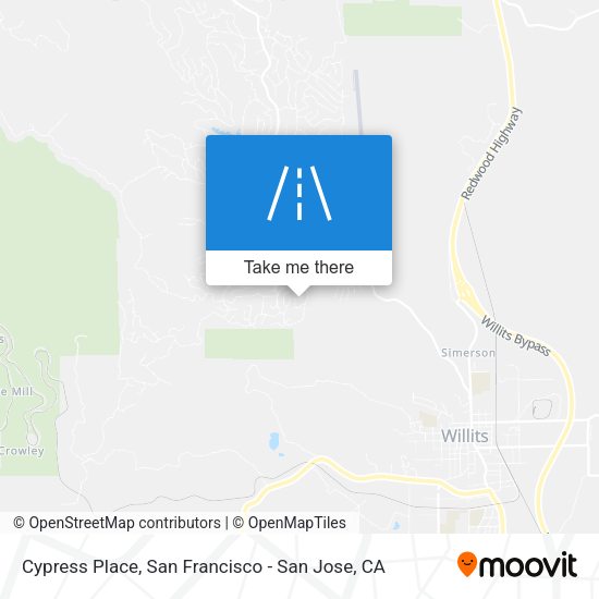 Mapa de Cypress Place